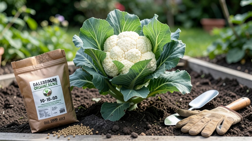Fertilizer for Cauliflower: Nitrogen-Potassium Ratios for Tight Curds