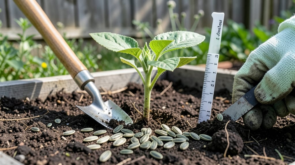Planting Depth for Sunflower Seeds: Exact Inches for Germination Success