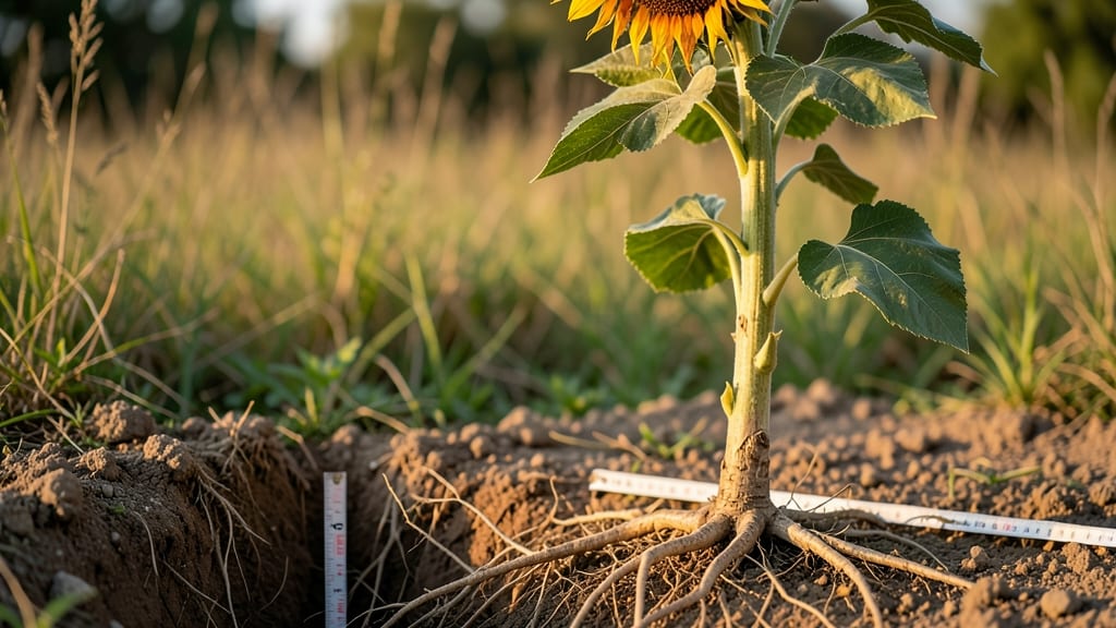 Sunflower Root Depth: How Deep They Grow and Why It Matters for Stability