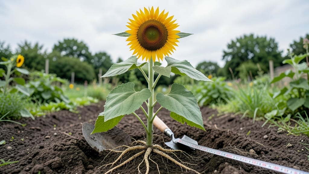 How Deep Are Sunflower Roots: Shocking Depths That Stabilize Your Soil