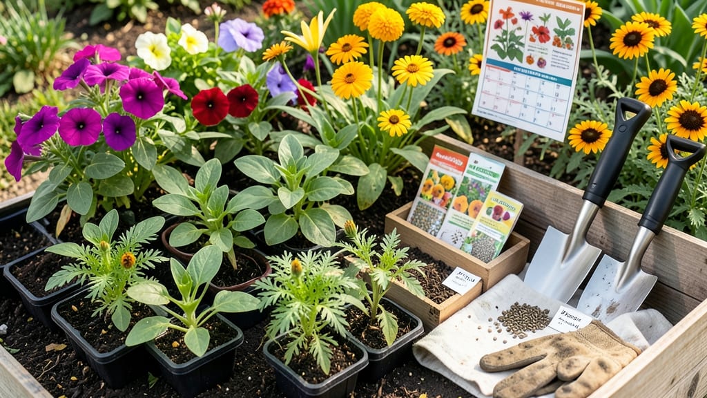 When to Plant Flowers in Illinois: USDA Zone 5 & 6 Planting Calendar for Zero-Frost Success
