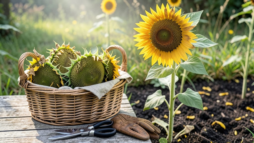 When to Cut Sunflower Heads: 3 Key Signs Before Seeds Dry Completely