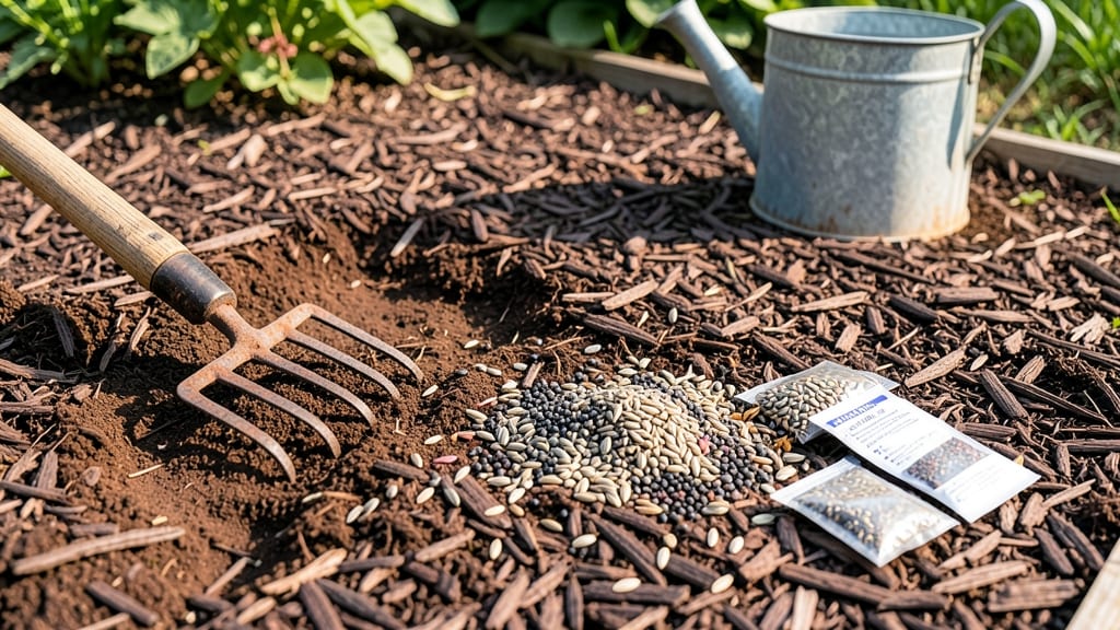 Can You Put Mulch Over Wildflower Seeds: Lightweight Methods for Germination Success