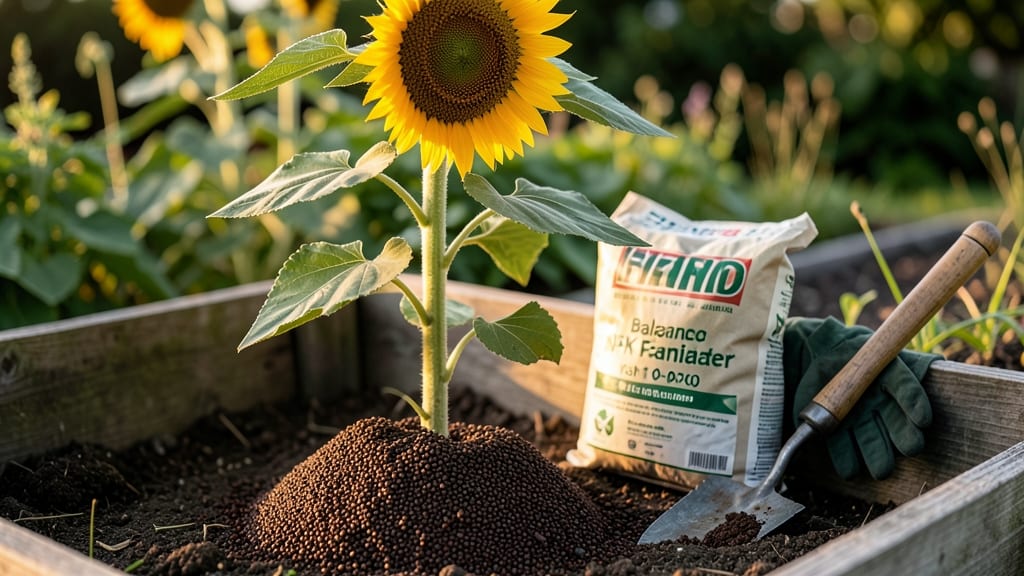 When to Fertilize Sunflowers: 3 Critical Stages for Maximum Height & Blooms
