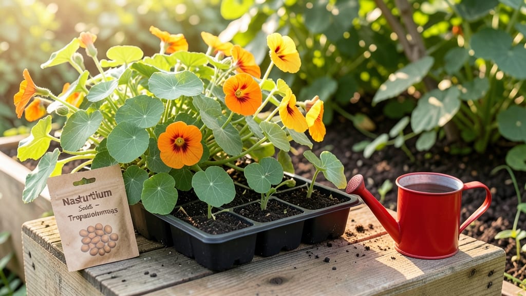 How Long Do Nasturtiums Take to Flower From Seed: Fastest Varieties & Timing Tricks
