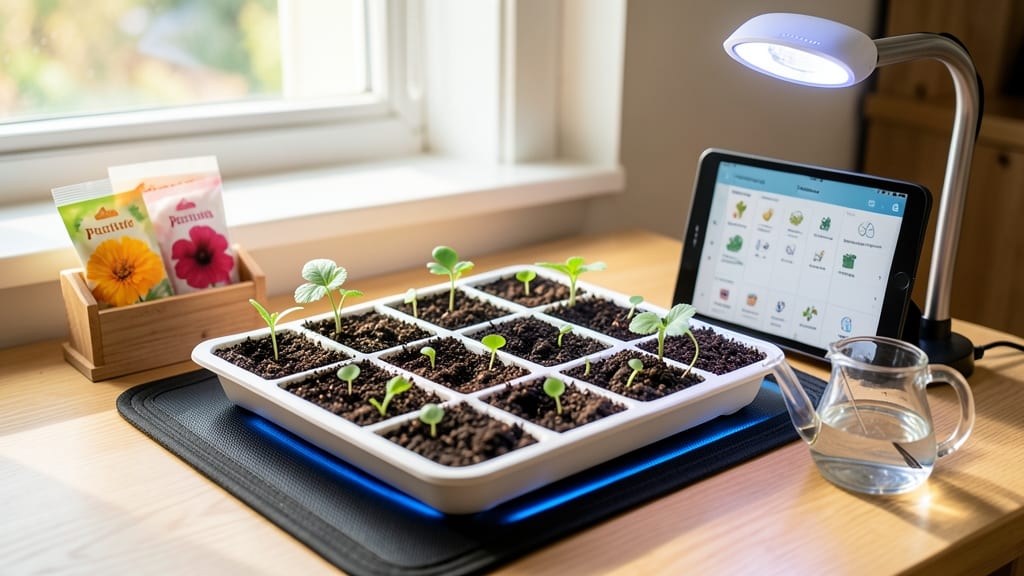 When to Start Flower Seeds Indoors Chart: Zone-Specific Countdown Calendar