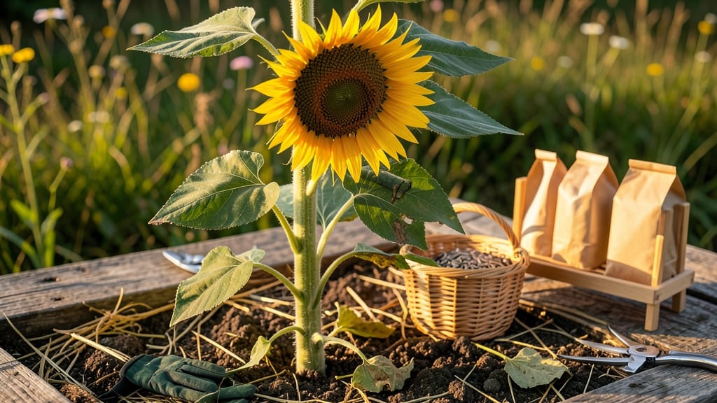 Harvesting Sunflower Plants: When to Cut Stems for Seed Saving