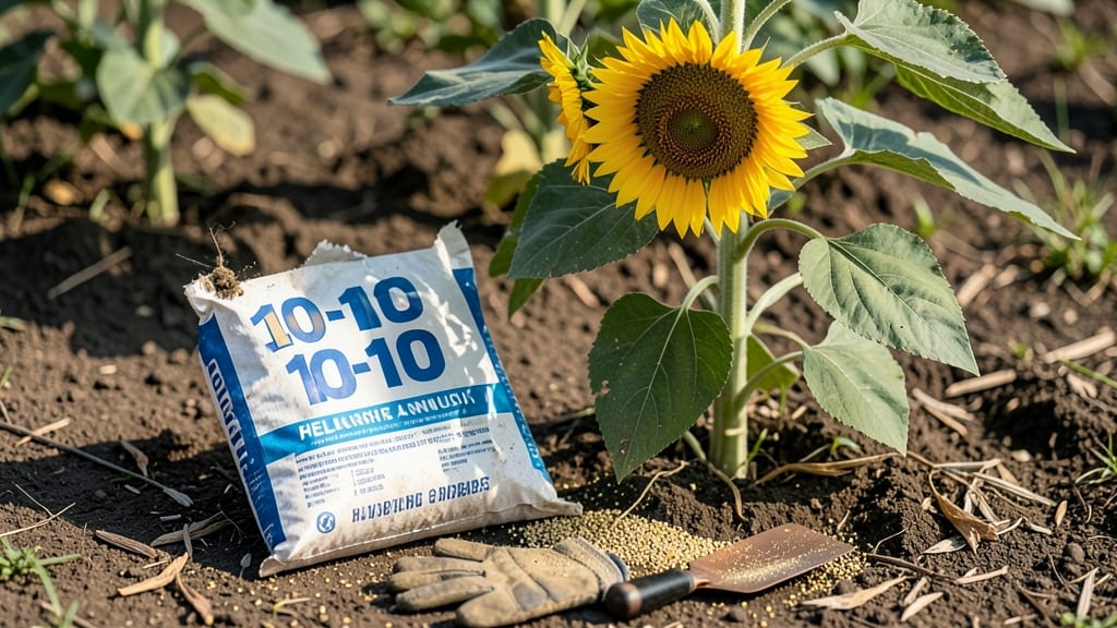 Sunflower Fertilizer 10 10 10: When and How to Use for Maximum Height Growth