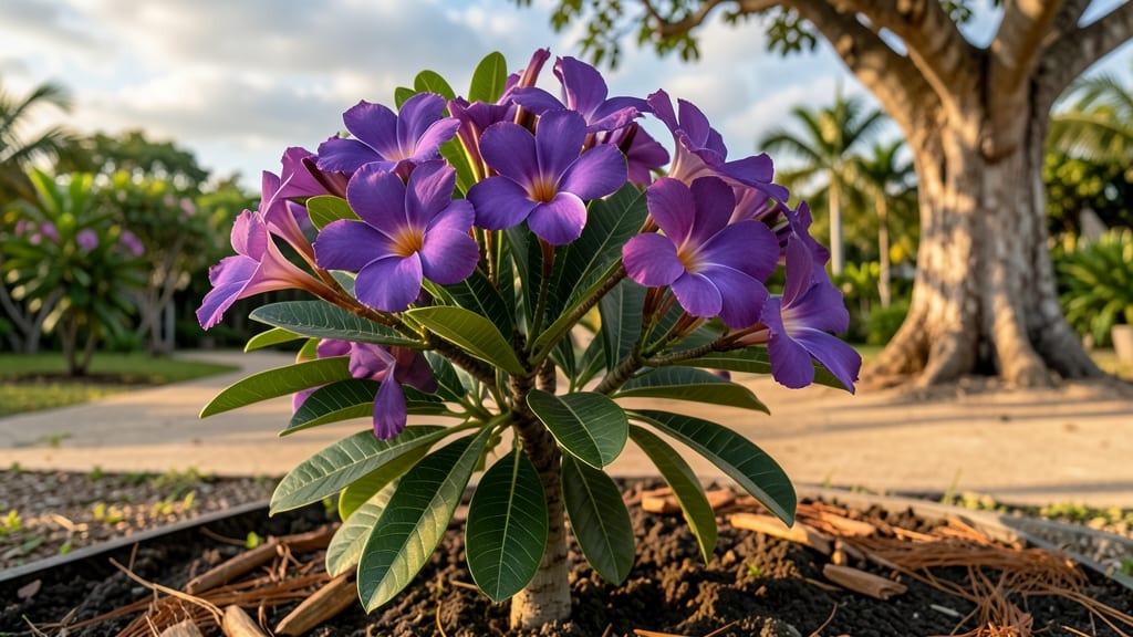 Purple Plumeria Flowers: Growing Tips for Vibrant, Fragrant Blooms Year-Round