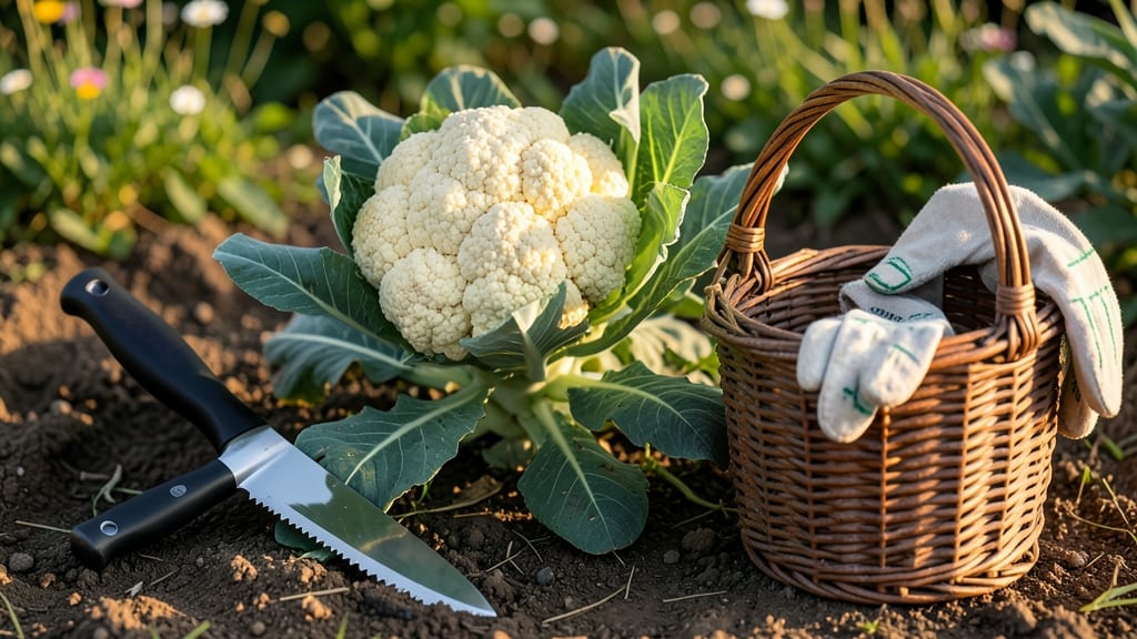 Harvest Time for Cauliflower: When to Pull for Tightest Curds