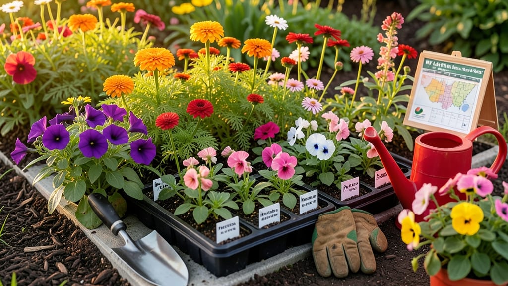 When to Plant Flowers in NY: Frost-Free Deadlines by USDA Zone