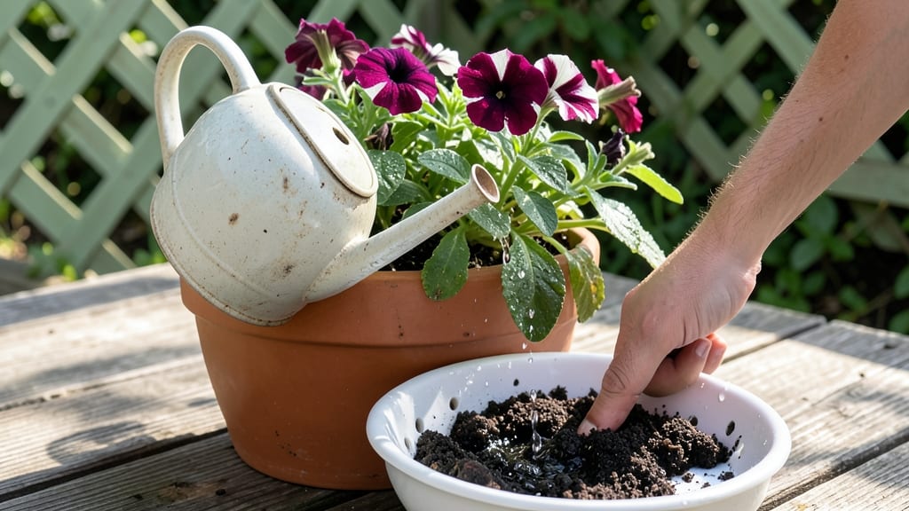 How Often to Water Flowers in Pots: Soil-Moisture Check Method for Thriving Plants