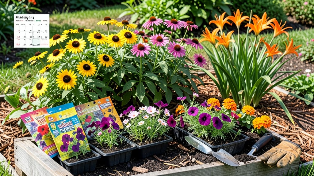 When to Plant Flowers in NC: Zone-Specific Months for Zero-Frost Risk
