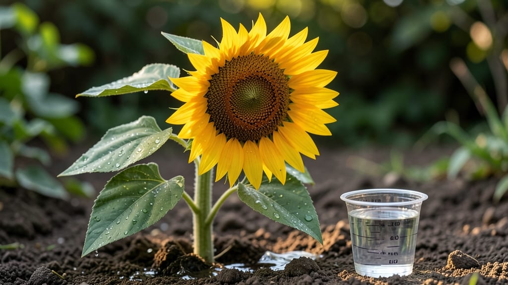 Sunflower Water Needs: Deep Roots Demand This 1-Inch Weekly Rule